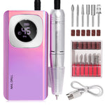 Rechargeable Nail Drill Kit — 45000 RPM, Cordless