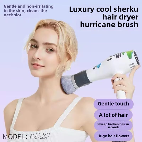 Blow-Dryer Diffuser Brush — Salon-Style Volume at Home