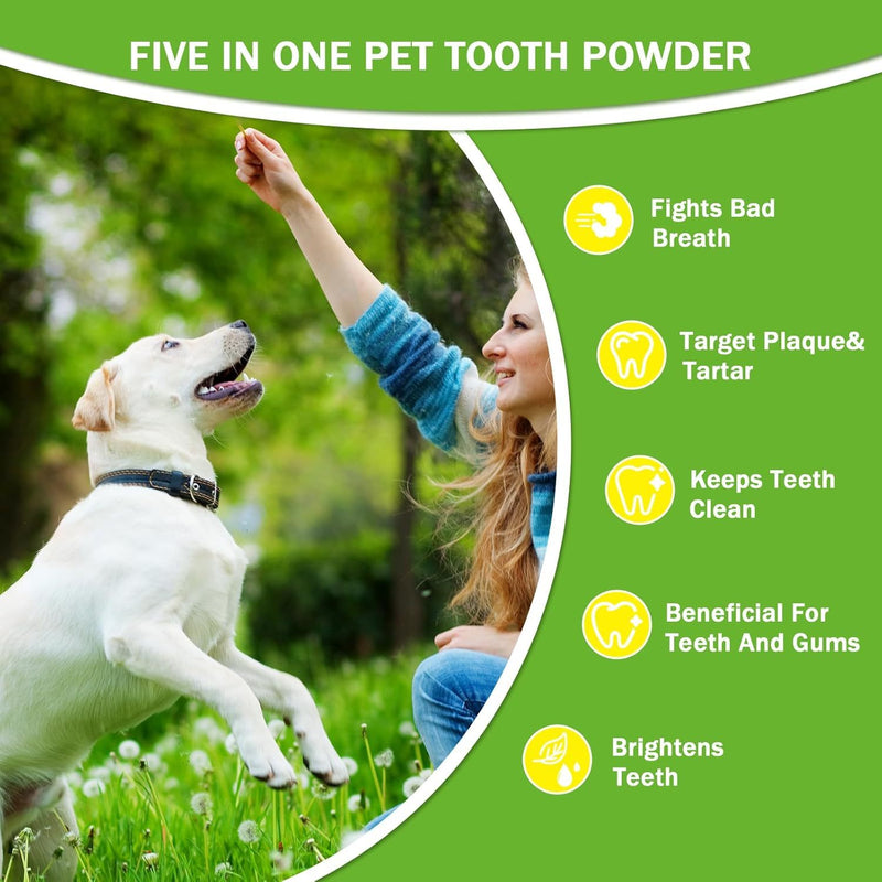 Pet Dental Powder — Fresher Breath, Healthier Gums Daily