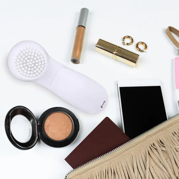 Spin Facial Cleansing Brush — Deep Clean in 60 Seconds, 5 Brush Heads