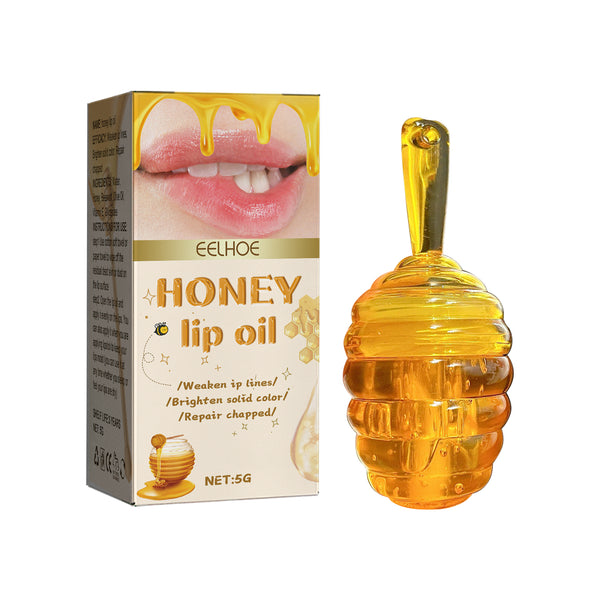 Honey Lip Oil — Smooths Lip Lines, Prevents Cracking