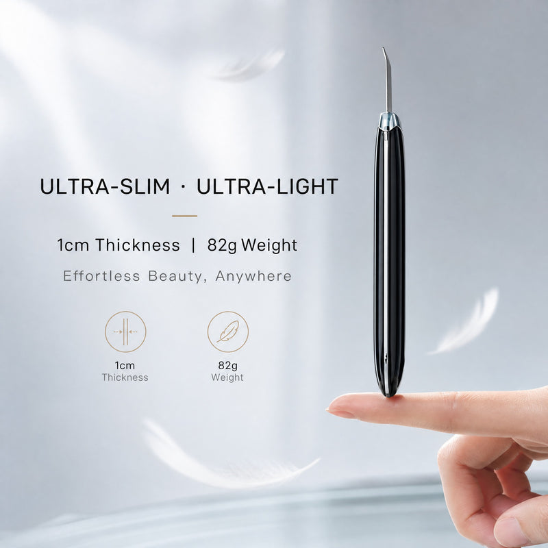 Ultrasonic Facial Skin Scrubber — Deep Pore Cleansing