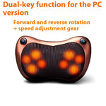 Electric Kneading Neck Massage Pillow — U-Shape Design