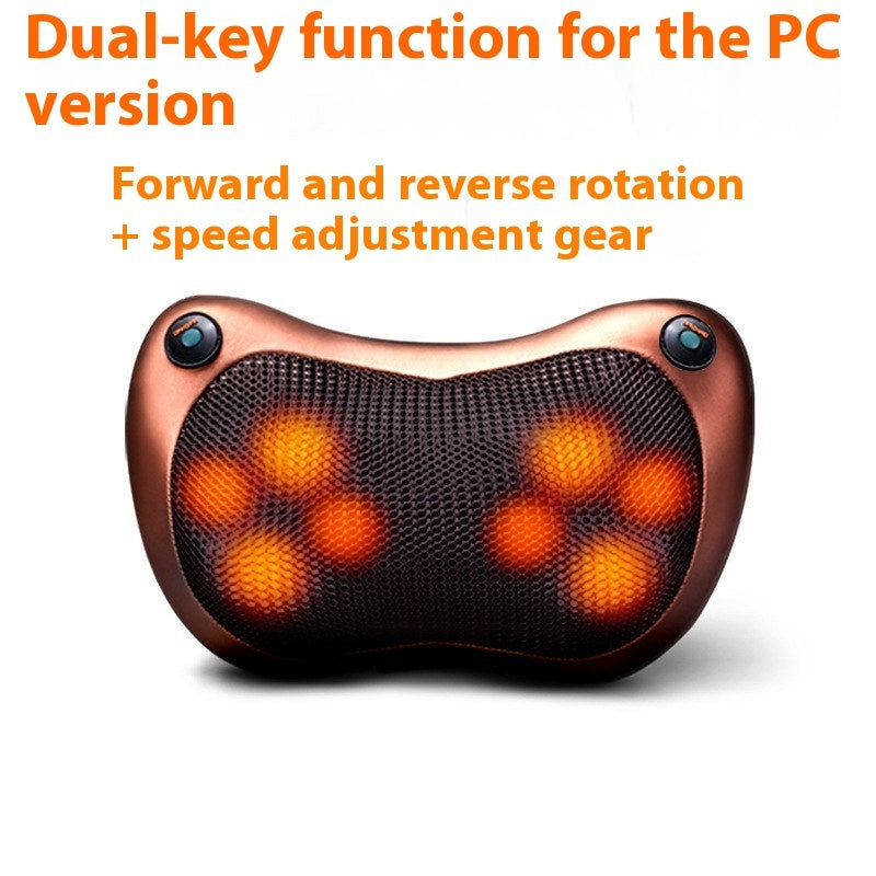 Electric Kneading Neck Massage Pillow — U-Shape Design