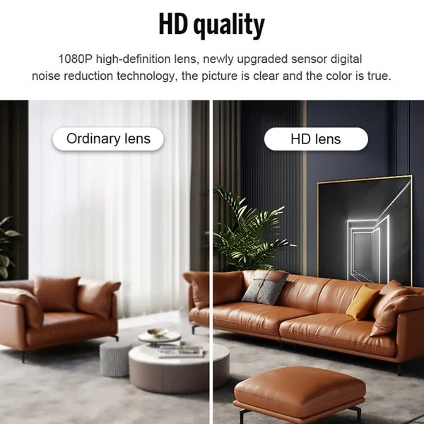 Discreet Nanny Cam — 1080P WiFi Streaming, Check In From Anywhere