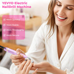 Portable Electric Nail File Kit — With Drill Bits