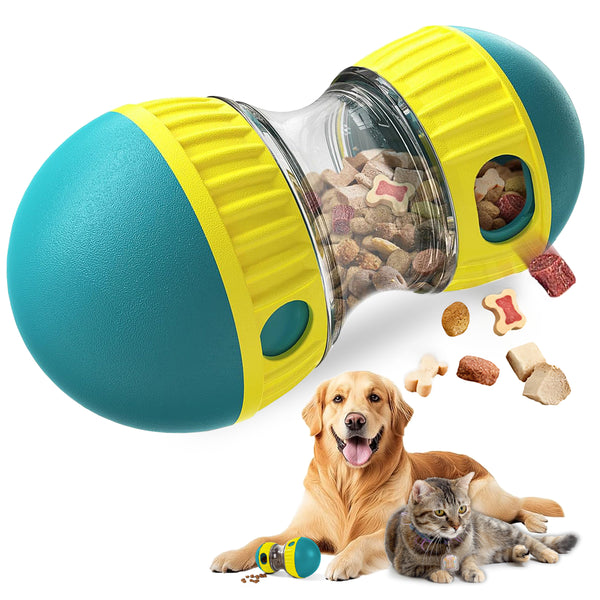 Interactive Treat-Dispensing Puzzle Ball — Mental Enrichment for Dogs