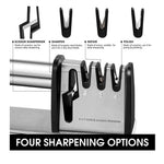 Non-Slip Knife Sharpener — Quick, Safe Edge Restoration