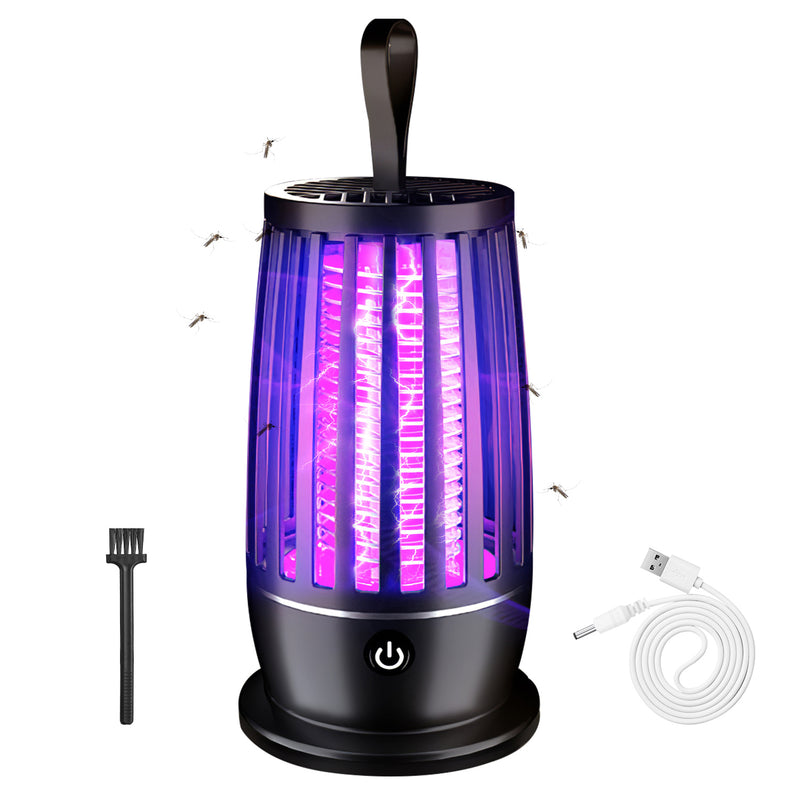 Rechargeable UV Bug Zapper Lamp — Covers Up to 1,615 Sq Ft