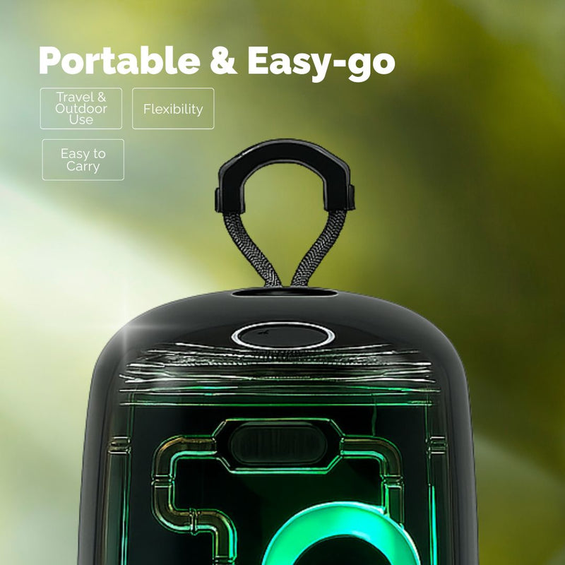 Portable Bluetooth Speaker — Room-Filling Sound, Grab-and-Go Design