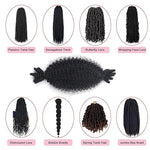 Pre-Separated Spring Twist Hair, 22