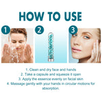 EELHOE Blue Copper Peptide Skin Rejuvenation Essence, Firming Skin Carry Bright Color Of Skin Refreshing Skin Facial Essence