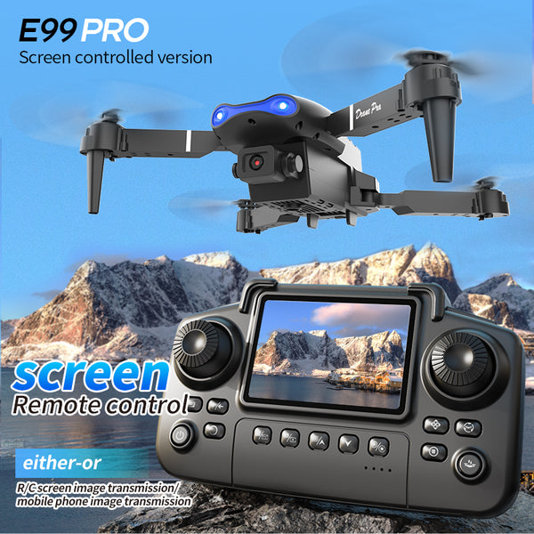 E99 Pro Screen-Controlled Foldable Drone