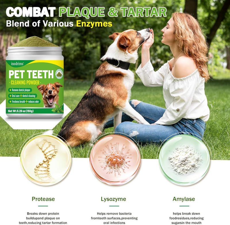 Pet Dental Powder — Fresher Breath, Healthier Gums Daily