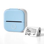 Mini Bluetooth Label & Photo Printer — Print Anywhere, No Ink Needed