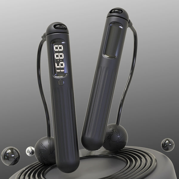 Smart Bluetooth Jump Rope — Weighted, With Rep Counter