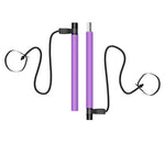 Pilates Bar with Foot Pedal & Resistance Bands — Full-Body Toning