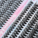 Lash Clusters, 640 Pcs Eyelashes Cluster Extensions 9-16mm Fluffy Individual Lashes 30D-60D D Curl False Eyelashes