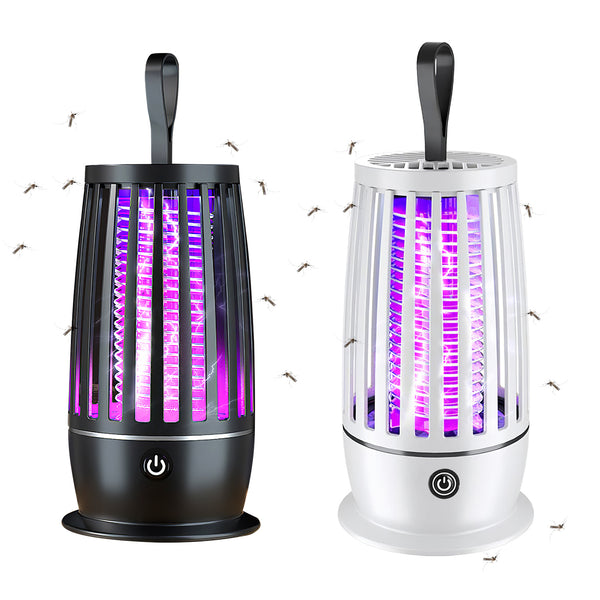 Rechargeable UV Bug Zapper Lamp — Covers Up to 1,615 Sq Ft