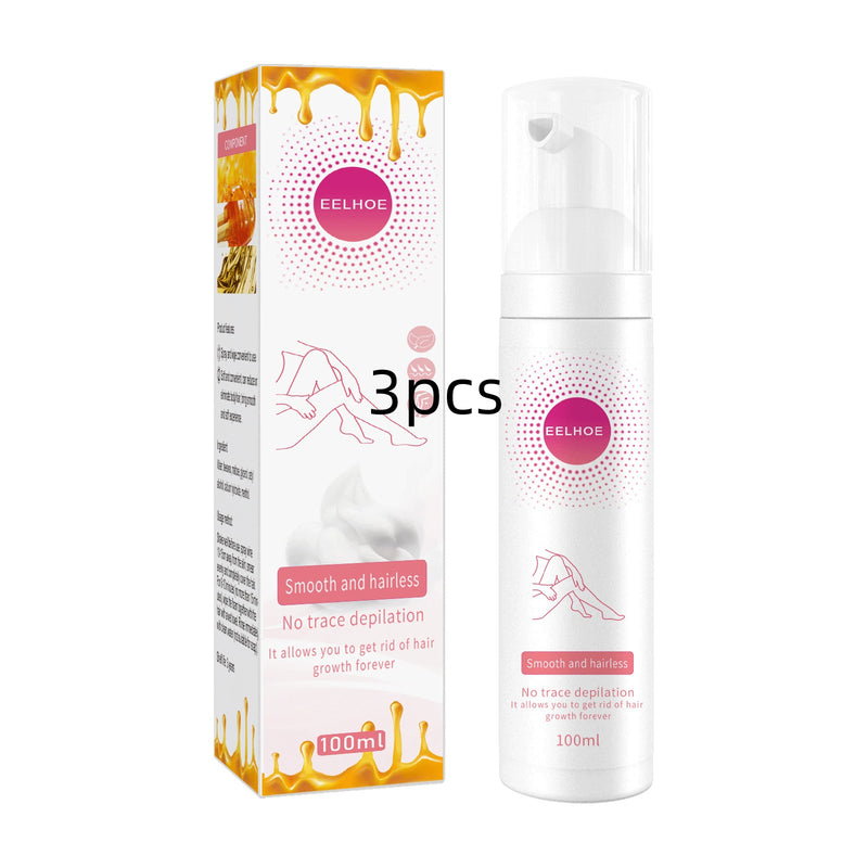 Gentle Hair Removal Spray — Painless Depilation for Legs & Underarms