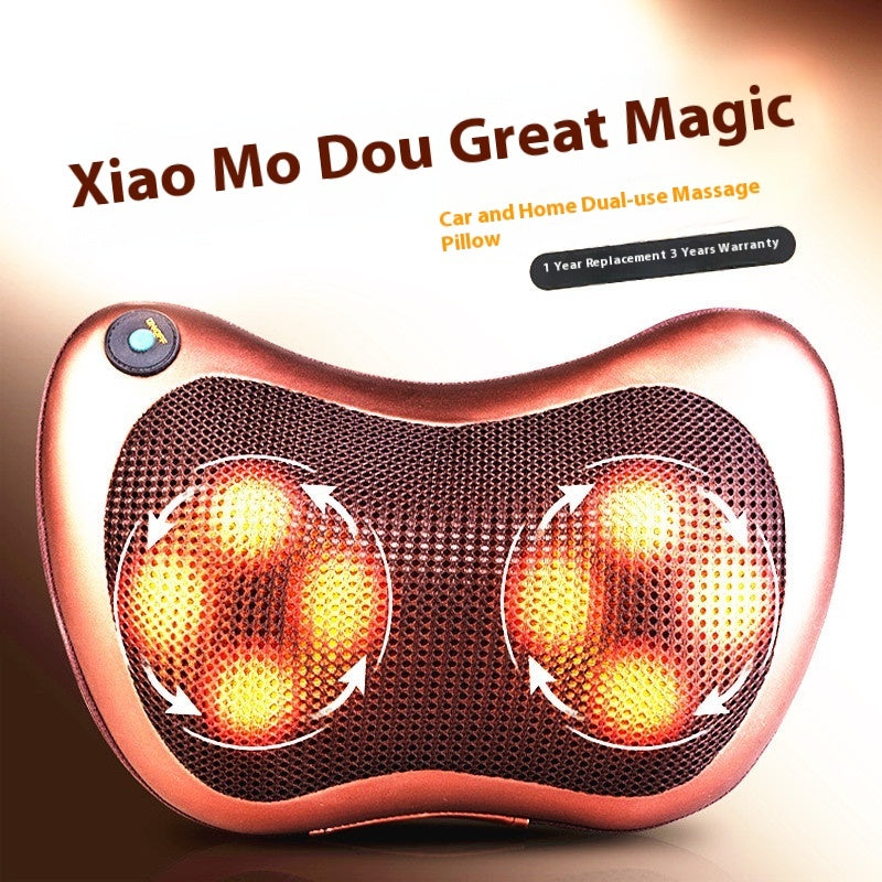 Electric Kneading Neck Massage Pillow — U-Shape Design