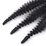 Soft Springy Afro Twist Hair Pre-Separated Spring TwistFor Soft Faux Locs Crochet Synthetic Hair Extensio Syntheticwigs N For Women Curly Hair Wig Ready To Wear 3in1 Half WigSynthetic Wigs 22 Inch