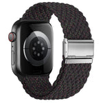Braided Stretch Sport Band for Apple Watch — Breathable Fit, All Sizes 38–49mm