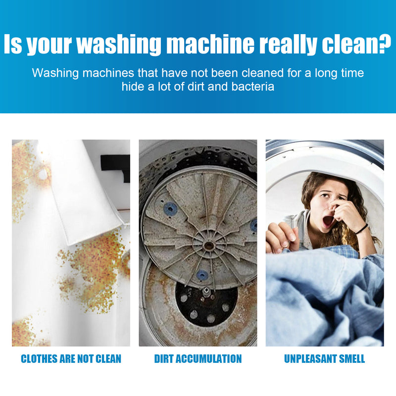 Washing Machine Drum Cleaner — Fresher Laundry, Odor-Free Machine