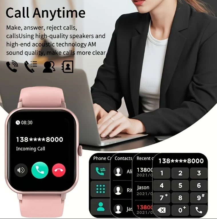 ZL54CJ Smartwatch — Bluetooth Calls, Heart Rate & Fitness Tracking, Waterproof