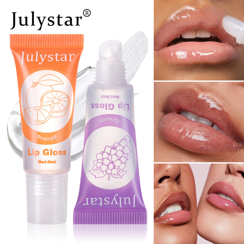 Vitamin E Moisturizing Fruit Flavored Transparent Lip Oil 6-pack Moisturizing And Moisturizing Lip Protection Lip Honey Set