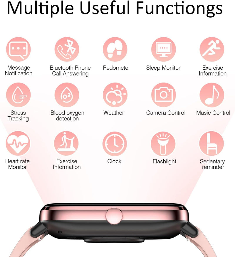 Everyday Smartwatch — Calls, Notifications & Activity Tracking Made Simple