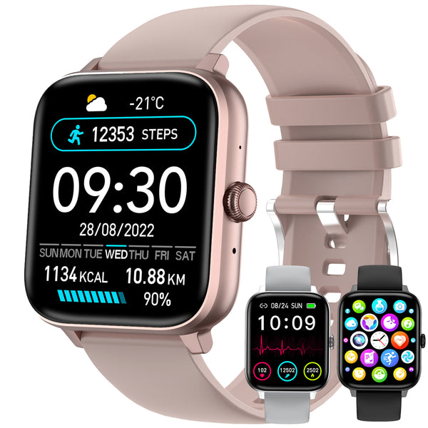 Smartwatch — Bluetooth Calling & Real-Time Heart Rate Tracking 1.83