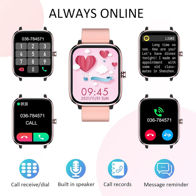 Everyday Smartwatch — Calls, Notifications & Activity Tracking Made Simple