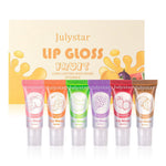 Vitamin E Moisturizing Fruit Flavored Transparent Lip Oil 6-pack Moisturizing And Moisturizing Lip Protection Lip Honey Set