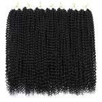 Bohemian Water Wave Crochet Hair — Butterfly & Faux Braid Ready, 60g