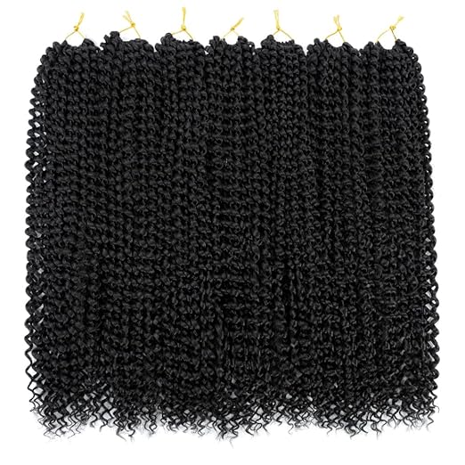 Bohemian Water Wave Crochet Hair — Butterfly & Faux Braid Ready, 60g