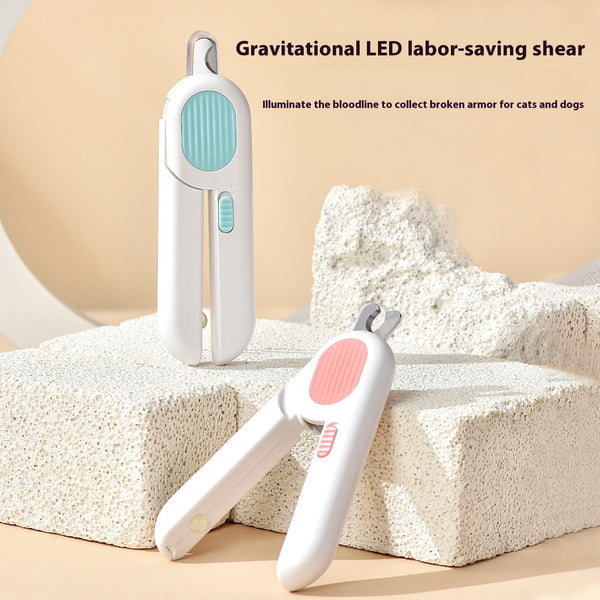 LED Pet Nail Clippers — Safe, Easy Trimming for Cats & Dogs