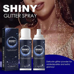 Glitter Spray,Long-Lasting Sparkle Effect Shiny Glitter Spray For Hair Body