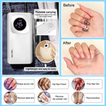Rechargeable Nail Drill Kit — 45000 RPM, Cordless