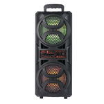 Portable Square Dance Double 65-inch RGB Large Volume High Sound Quality Plug-in Card Bluetooth Speaker