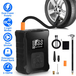 Cordless Tire Inflator Digital Air Compressor With LED Light Emergency Power Bank For Cars Motorcycles Bicycles Balls 1Pc 150PSI
