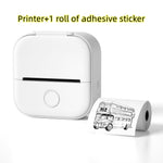 Mini Bluetooth Label & Photo Printer — Print Anywhere, No Ink Needed