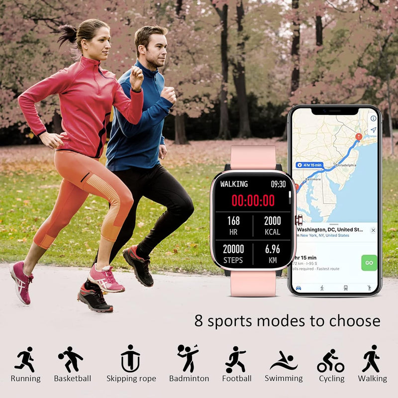Everyday Smartwatch — Calls, Notifications & Activity Tracking Made Simple