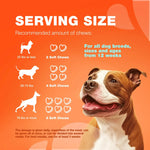 Glucosamine For Dogs Hemp Hip And Joint Supplement For Dogs Glucosamine Chondroitin Chews With MSM Turmeric Collagen For Mobility Bone Skin And Coat Health Maintains Muscle Strength