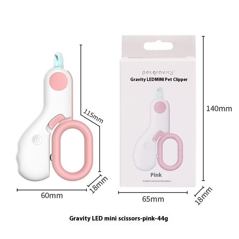 LED Pet Nail Clippers — Safe, Easy Trimming for Cats & Dogs