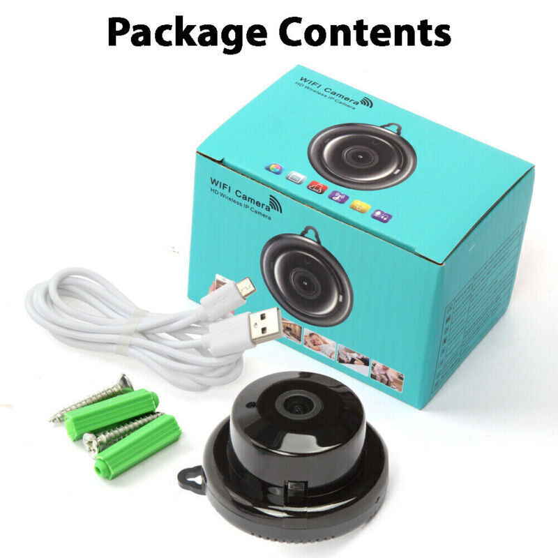 Indoor/Outdoor WiFi Security Camera — 1080P Night Vision, Weatherproof