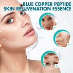 EELHOE Blue Copper Peptide Skin Rejuvenation Essence, Firming Skin Carry Bright Color Of Skin Refreshing Skin Facial Essence