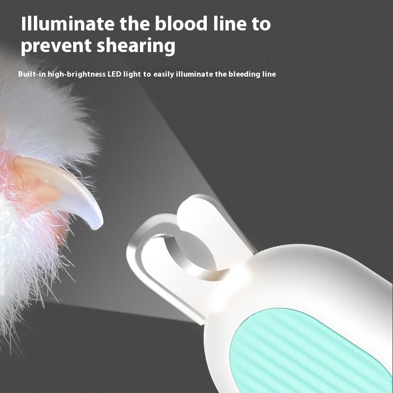 LED Pet Nail Clippers — Safe, Easy Trimming for Cats & Dogs