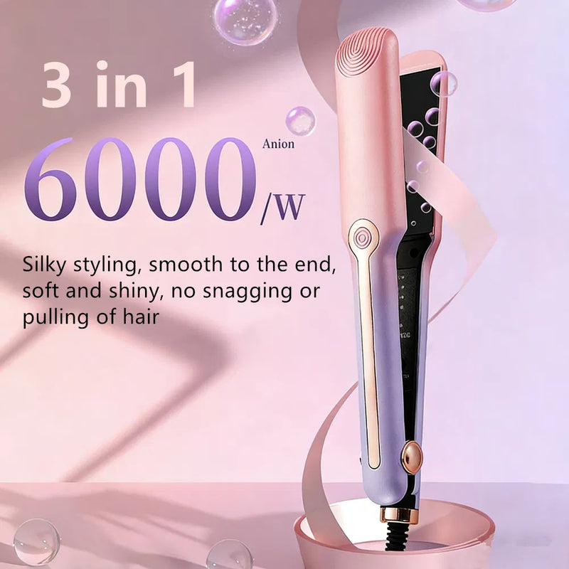 Steam Ceramic Hair Straightener — Smooth Results, No Heat Damage