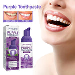 Purple Teeth Whitening Toothpaste — Brightens & Freshens